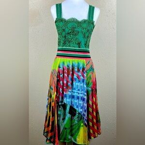 Save The Queen Women's multi layer Dress fairy colors...